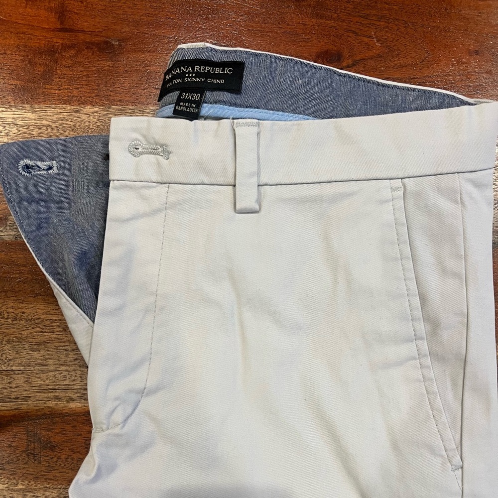 BR skinny chino 31x30